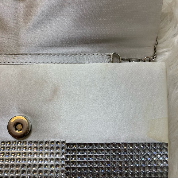 Aldo Rhinestone Glitter Clutch Crossbody - Picture 8 of 8